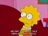 lisa simpson GIF