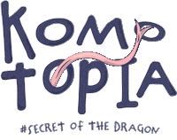 Utopia Komodo Sticker by monturestudio