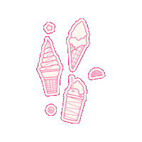 Drizzleicecream gettindrizzywitit drizzlebrand drizzlesoftserve Sticker