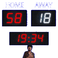 18 Away Sticker