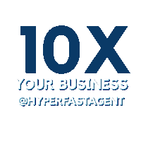 10X Hyperfastagent Sticker by Keri Shull Team