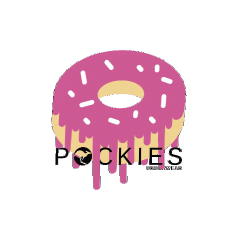 pockiesunderwear giphygifmaker donut pants underwear GIF