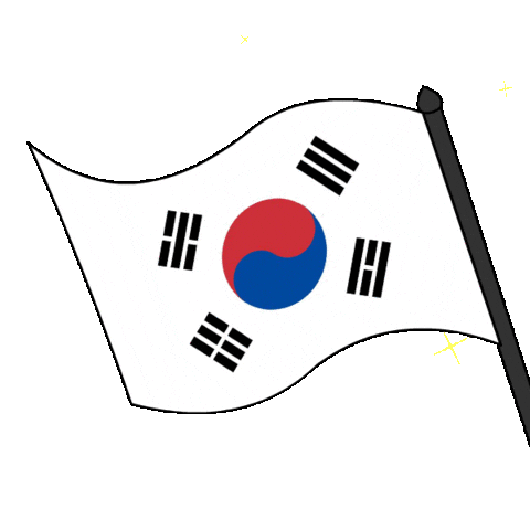 South Korea Penguin Sticker by Pudgy Penguins