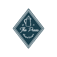 Thepresscoffeeshop coffeeshop thepress thepresscoffeeshop thepressdowntown Sticker