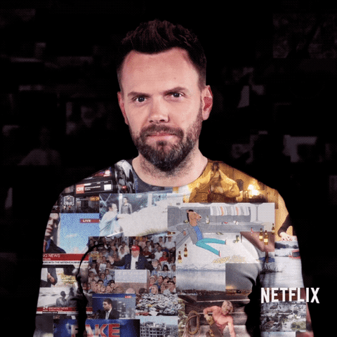 joel mchale GIF by NETFLIX