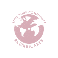 Love Your Community Sticker by KeiKei