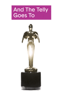 Gold Winner Sticker by The Telly Awards