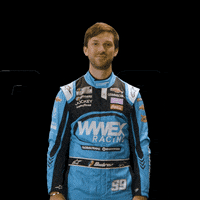 wwexracing nascar shrug daniel suarez wwex racing GIF