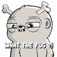Confusion What Sticker by Fugz Official