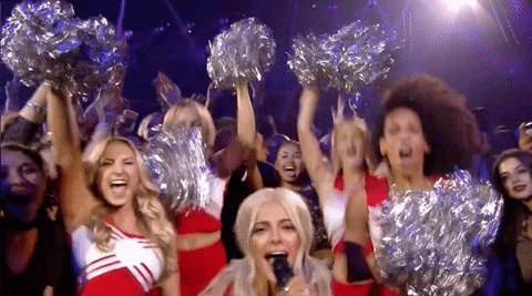 Excited Bebe Rexha GIF by 2020 MTV EMA