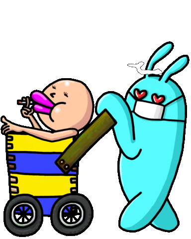 Friends Smoke Sticker by yu-san