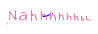 kevlavery no nope nah hand drawn Sticker