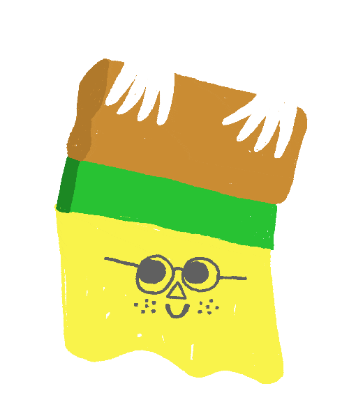 TobyRampton giphyupload happy illustration artist Sticker