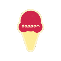 Ice Cream Summer Sticker by Dopper Official