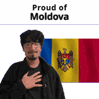 Md Moldova Sticker