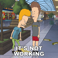 Its Not Working Beavis And Butthead GIF by Paramount+