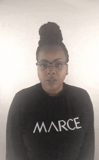 MARCE-London shut up shhh be quiet stop talking GIF