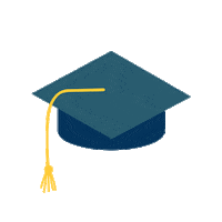 vikhapmdni graduate toga kmitb kabinetarunika Sticker