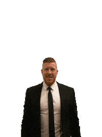 Point Up Right Here Sticker by TheMacnabs