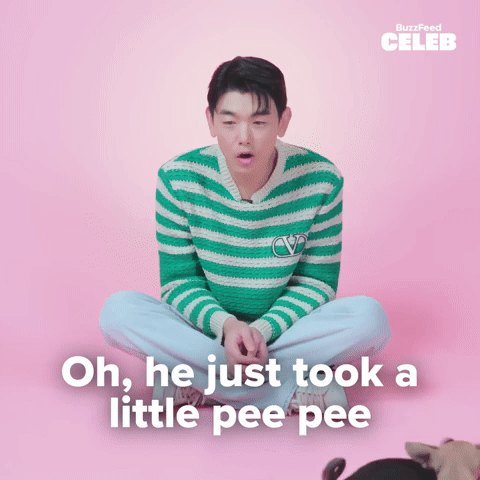 Took a little pee pee