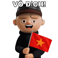 Viet Nam Champion Sticker by OneFootball Heads