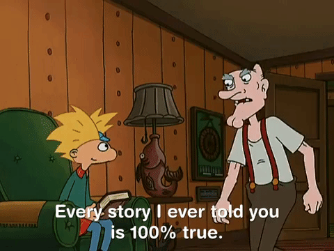 hey arnold nicksplat GIF