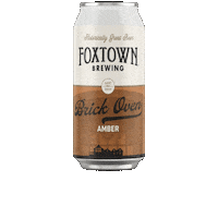 foxtownbrewing beer foxtown foxtownbrewing foxtown brewing Sticker