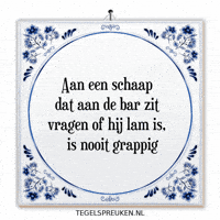 Bar Humor GIF by Tegelspreuken.nl