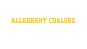 First Generation Allegheny Bound Sticker by Allegheny College