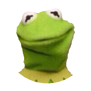 kermit STICKER by imoji