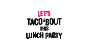 Party Lunch Sticker by Fairtrade Original
