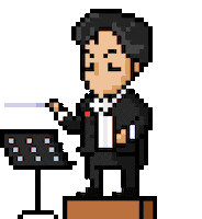 Orchestra Conducting Sticker