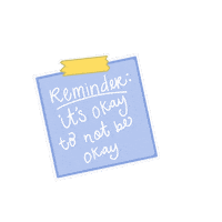 Mental Health Reminder Sticker
