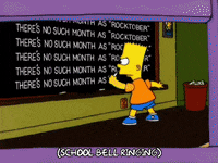 angry bart simpson GIF