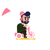 Pink Tino Sticker