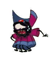 Scared Spider Sticker by Om Nom