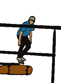Fun Skating Sticker by Andrew torralvo