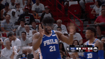 Rock Out Turn Up GIF by NBA