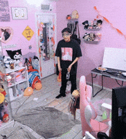 Streamer Dropping GIF