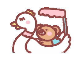 bear boat Sticker by lifezng