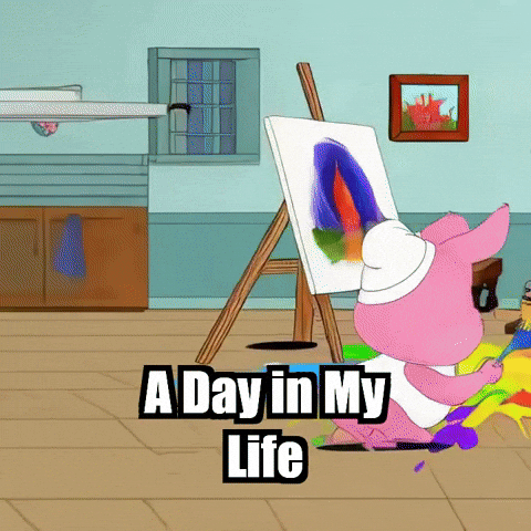 Social Media Trends Daily Routine GIF by The Pigasso