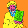 bookshelf osama GIF by gifnews