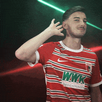 Cant Hear Lets Go GIF by FC Augsburg 1907