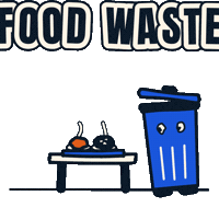 Food Waste Sticker by ClearCOGS