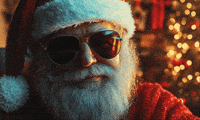Merry Christmas Eating GIF by Jukebox Saints