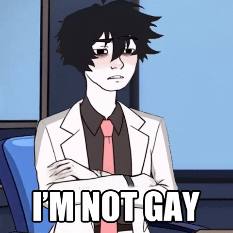 You Are Gay GIF by Based Chad