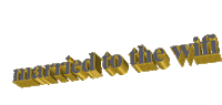internet gold Sticker by AnimatedText