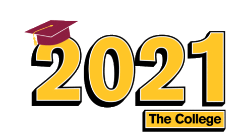 The College Commencement Sticker by Arizona State University