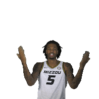 Basketball Nike Sticker by MizzouHoops