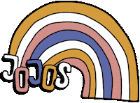 Rainbow Sticker by popandpartners